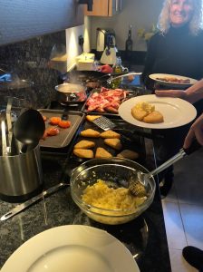 Breakfast at the Horsfield's